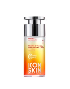 Крем сияние с витамином С для всех типов кожи Vitamin C Therapy Glow Activate Cream 30 мл Icon skin