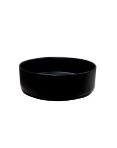 Раковина Slim Krug Black накладная 37 см матовая керамика цвет черный Без бренда