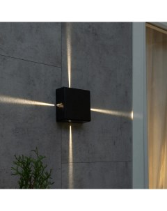Светильник настенный уличный светодиодный влагозащищенный Nuovo 24274 1 IP54 теплый белый свет цвет  Duwi