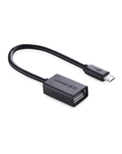 Аксессуар Premium OTG USB Micro USB Black UG 10396 Ugreen