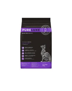 Корм для кошек индейка сух 400г Pureluxe