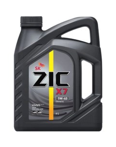 Моторное масло X7 5W 40 4л синтетическое Zic