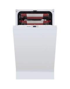 Встраиваемая посудомоечная машина DGB4602 узкая ширина 44 8см полновстраиваемая загрузка 10 комплект Simfer