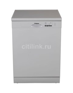 Посудомоечная машина ZWV614WH полноразмерная напольная 59 8см загрузка 12 комплектов белая Hansa