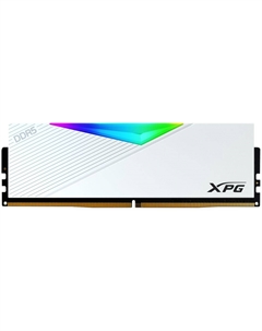 Модуль памяти DIMM 16Gb DDR5 PC48000 6000MHz ADATA Lancer RGB White (AX5U6000C3016G-DCLARWH) Adata