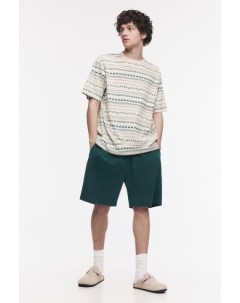 Комплект пижамный хлопковый с футболкой и шортами Befree