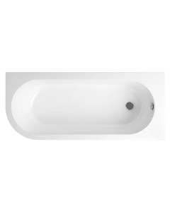 Акриловая ванна Art II 170х72 5 правая белая без гидромассажа Lavinia boho