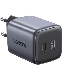Зарядное устройство CD294 GaN Fast Charger Nexode Mini USB Type C серый Ugreen