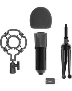 Вокальные конденсаторные микрофоны RDM 160 Black Ritmix