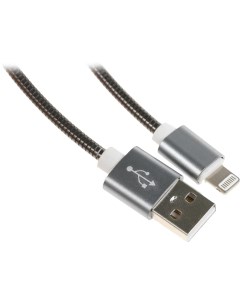 Кабель USB Lightning 8 pin 1 м черный 6 703M2 1 0BK Premier