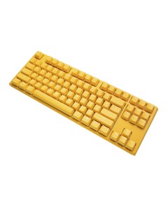 Клавиатура One 3 RGB TKL Yellow Cherry MX Clear Switch Ducky