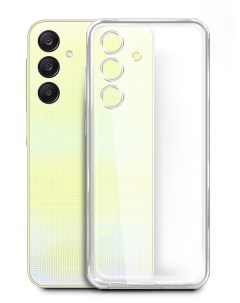 Чехол силиконовый для Samsung Galaxy A25 прозрачный Miuko