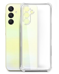 Чехол для Samsung Galaxy A25 с защитой камеры и углов прозрачный Miuko