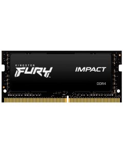 Оперативная память 16GB DDR4 2666 SoDIMM Fury Impact KF426S15IB1 Kingston