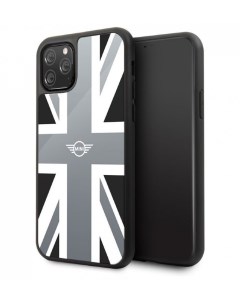 Чехол MINI Tempered glass Union Jack iPhone 11 Pro Серебристый Cg mobile