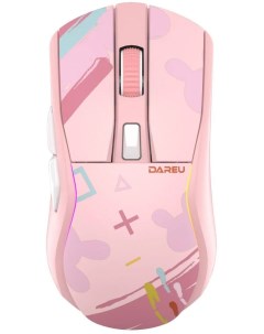 Проводная беспроводная игровая мышь A950 Pink Dareu