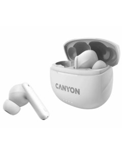 Наушники Canyon TWS 8 вакуумные микрофон шумоподавление BT 5 3 40 470 мАч IP33 белы Nobrand
