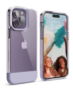 Чехол для iPhone 14 Pro Max GLIDE Clear Purple Elago