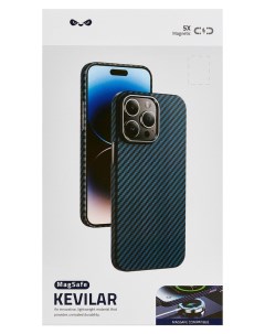 Чехол с MagSafe для iPhone 15 Pro Синий Kevilar