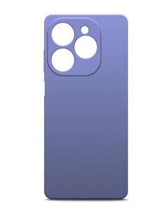 Чехол для Tecno POP 8 силиконовый матовый лавандовый Miuko