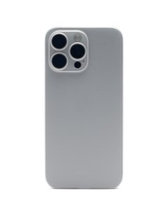 Чехол для iPhone 15 Pro Max AIR Skin Белый Kzdoo
