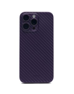 Чехол для iPhone 15 Pro Max Air Carbon Фиолетовый Kzdoo