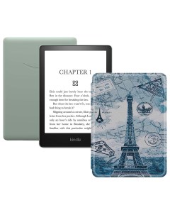 Электронная книга Kindle PaperWhite 2021 16Gb SO Agave Green Amazon
