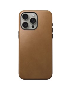 Чехол кожаный Modern Leather Magsafe для iPhone 15 Pro Max tan NM01620785 Nomad