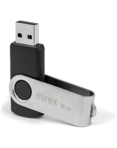 Флешка SWIVEL BLACK 8 Гб USB2 0 Mirex