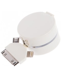 Кабель ACH 3R 15 USB Lightning micro USB 30 pin Apple 0 63 м белый Airline
