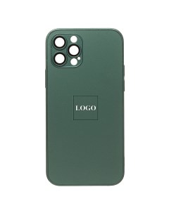 Чехол iPhone 12 Pro пластиковый MagSafe 3 зеленый Promise mobile