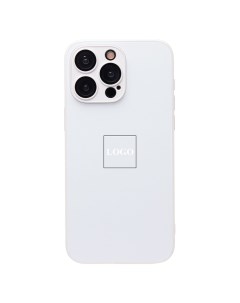 Чехол iPhone 15 Pro Max пластиковый MagSafe 3 белый Promise mobile