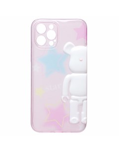 Чехол iPhone 12 Pro силиконовый Мишка 3 разноцветный Promise mobile