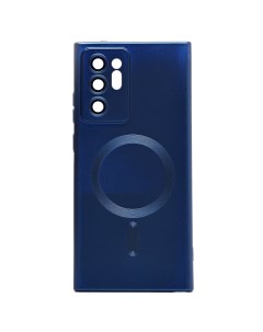 Чехол Samsung SM N985F Galaxy Note 20 Ultra силиконовый Matte MagSafe темно синий Promise mobile