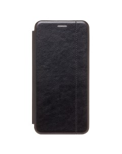 Чехол Realme 8i RMX3151 флип боковой кожзам 3 черный Promise mobile