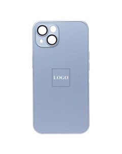 Чехол iPhone 13 пластиковый MagSafe 3 голубой Promise mobile