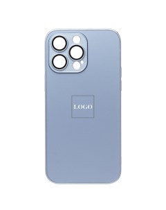 Чехол iPhone 14 Pro Max пластиковый MagSafe 3 голубой Promise mobile