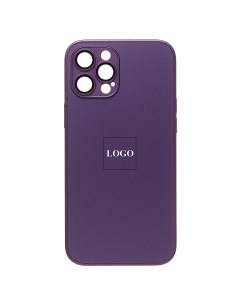 Чехол iPhone 12 Pro Max пластиковый MagSafe 3 фиолетовый Promise mobile