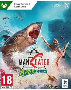 Игра Maneater Apex Edition Xbox One Xbox Series X полностью на русском языке Deep silver