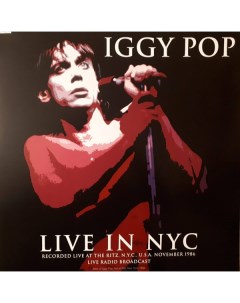 Iggy Pop Best Of Live In Nyc 1986 LP Cult legends