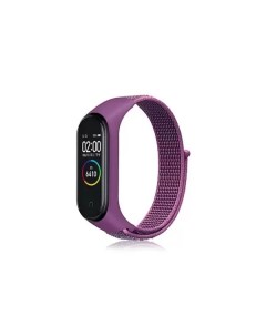 Ремешок для Xiaomi Mi Band 3 4 5 6 Фуксия Df