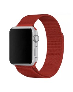 Ремешок для Apple Watch 38mm 40mm Milanese Loop Red Nobrand