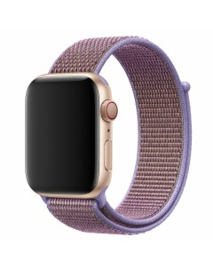 Ремешок нейлоновый для Apple Watch 42 44 мм Фиолетовый Nobrand