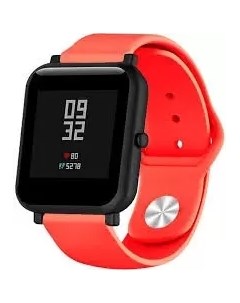 Ремешок для Xiaomi Amazfit Bip Bip S Realme Watch Galaxy Watch 3 1 2 Red Df