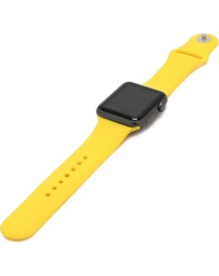 Ремешок для Apple Watch 44mm 42mm Sport Band Yellow Nobrand