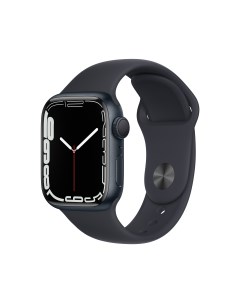 Сменный силиконовый ремешок для Apple Watch 38mm черный Nobrand