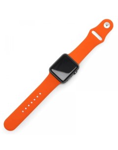 Ремешок для Apple Watch 44mm 42mm Sport Band Orange Nobrand