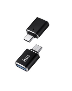 Переходник OTG на Type C USB 3 0 G 15 black IS117180 Isa