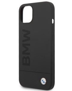Чехол для iPhone 15 с MagSafe и логотипом Laser logo черный Bmw
