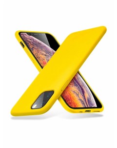 Чехол бампер для iPhone 11 Pro Max 6 5 желтый Yoho
